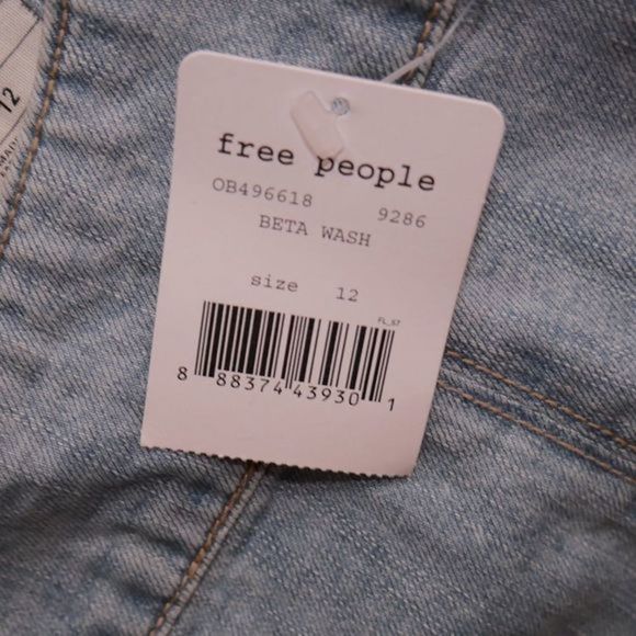 𝅺FREE People Denim Mini 🔥 - Picture 4 of 4
